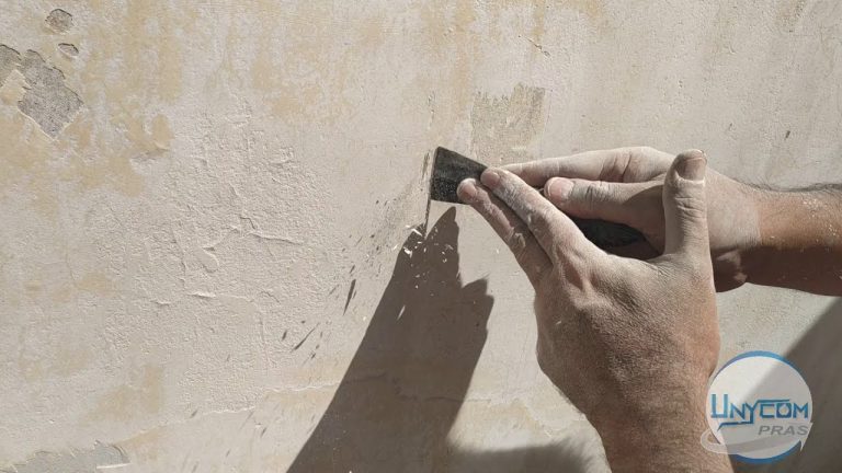 Sacar pintura vieja de pared